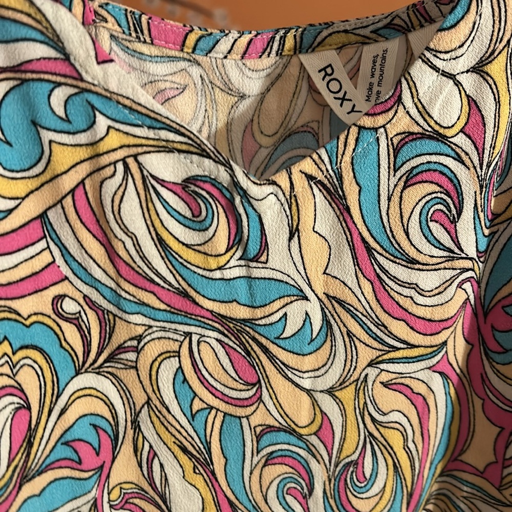 NWT Roxy Daytrip Mini Slip in Multicoloured Print - Picture 6 of 7